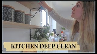 KITCHEN DEEP CLEAN | SPEED CLEAN