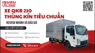 ISUZU LỘC PHÁT - XE TẢI ISUZU THÙNG KÍN - REVIEW NHANH