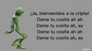 El Chombo - Dame Tu Cosita feat. Cutty Ranks (Lyrics) [Ultra Music]