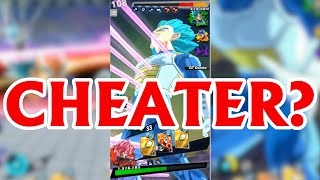 Is this player CHEATING in PVP?! | Dragon Ball Legends