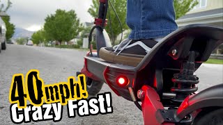 NUTS FAST Electric Scooter Review! Varla's Eagle One