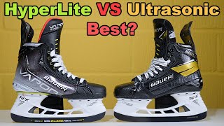 Bauer Vapor HyperLite vs Supreme Ultrasonic hockey skates - What is the real difference