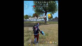 noob prank with random teammate 😂#shorts#freefire#viral