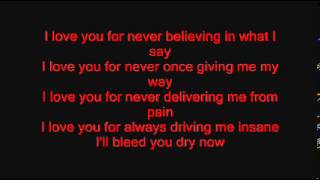 in this moment blood lyrics