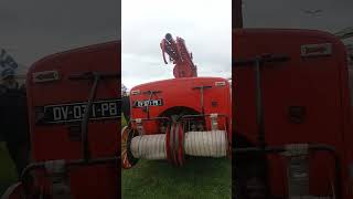 Французский пожарный автомобиль DELAHAYE #delahaye #франция #normandie #france #dieppe #ретроавто