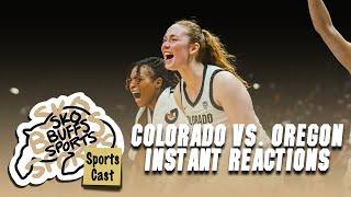 Sko Buffs SportsCast Instant Reactions to Historic Colorado Beat Down in Pac-12 WBB Tournament