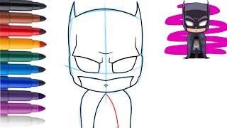 Comment dessiner Batman étape par étape