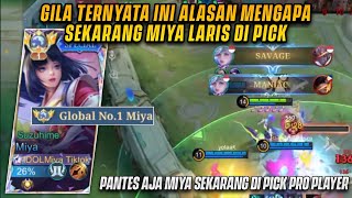 TERNYATA INI ALASAN MENGAPA MIYA SEKARANG BANYAK DI PICK! DAMAGE NYA SAKIT BANGET - MLBB