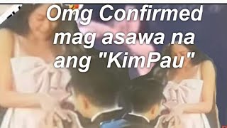 Mag asawa na ang "KimPau"Confirmed from #KimPau #viral #DuoShowBuzz #KimPauProposal