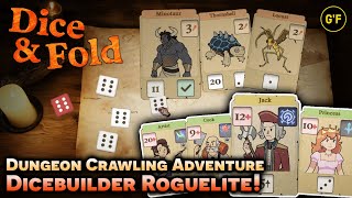 Dicey Dungeons Meets Dungeon Crawler - Dicebuilder Roguelite! [ DICE & FOLD ] Gameplay