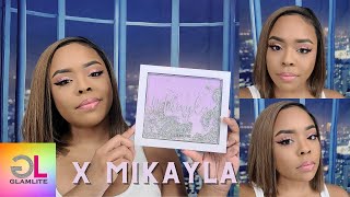 Glamlite x Mikayla Soft Pink Eyeshadow Tutorial