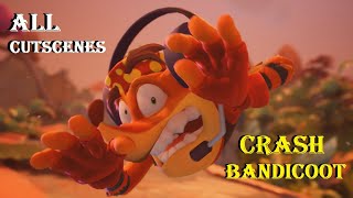 Crash Bandicoot 4 It's About Time ALL CRASH BANDICOOT Character Cutscenes (Scott Whyte)