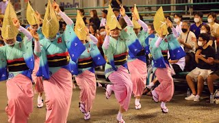 【奴連】しなやかな女踊りに見惚れる阿波踊り 2022 - Awaodori in 4K