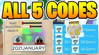 All 5 All Star Tower Defense Codes *400 GEMS + EXP III* Roblox (2021 January)