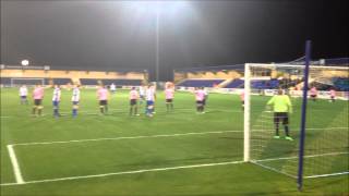 chester fc v corby town fc , october 2012 ,  2 - 1