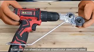 ELECTRIC DRILL REFITTING PLATE SHEARS REVIEW