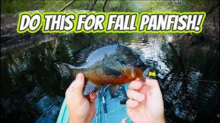 This WORKS For Fall PANFISH!