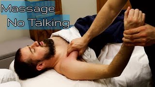 Deep Tissue Stretching PEC Massage NO TALKING