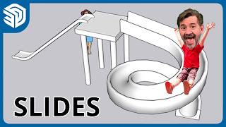 Playground Slides with and without Extensions