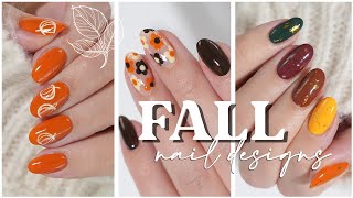 FALL NAIL ART 🍂 Cute & Easy Nail Art Design Compilation