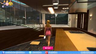 PlayStation Home Personal Space Tour - Luxury Glass House