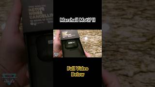 Marshall MOTIF II @MarshallHP #ad #unboxing #marshall #motif #headphones #earbuds #music #guitar