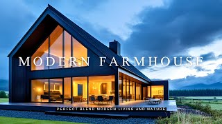 Dark Bold and Elegant Modern Traditional Farmhouse Timeless Sophistication with a Contemporary Twist