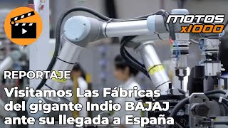 Visitamos las Fábricas del gigante BAJAJ | Motosx1000