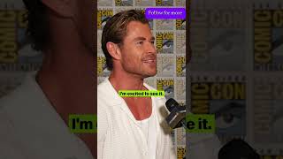 Chrishemsworth talks about being in Deadpool #thor #deadpoolandwolverinemovie #facts #feedshorts