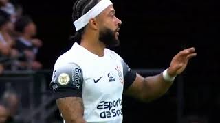 Todos lances Memphis Depay destruiu na estreia Corinthians 3 x 0 Atletico Goianiense