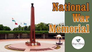 National War Memorial | New Delhi | राष्ट्रीय समर स्मारक | नई दिल्ली | India Gate | Amar Jawan Jyoti