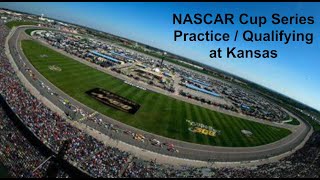 NASCAR Cup Series Hollywood Casino 400 Practice/Qualifying at Kansas Live Commentary