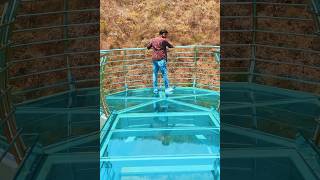 Glass bridge Rajgir ll My First Long Trip In Bihar #youtubeshorts #rajgir #glassbridge #shorts