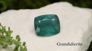 SUPER RARE & TOP 10 RAREST GEMS: GemSelect's Grandidierite Video Review