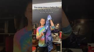 My first octopus tie dye! #tiedye #tiktok #smallbusiness #octopus #tiedyedesigns #tiedyefashion