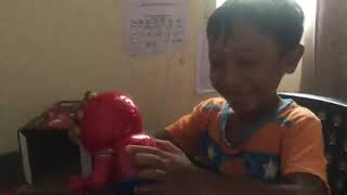 Yasir Unboxing Super Hero Dance Hero Spider - man