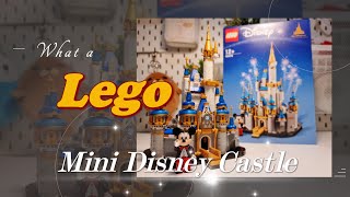 Lego [ 1 ] • Lego0478 Mini Disney Castle •