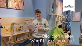 Bild´ dich weiter! Werd´ Reisebüroleiter!