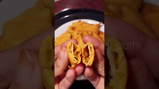 raw banana pakoda in 5 mins #shorts #youtubeshorts