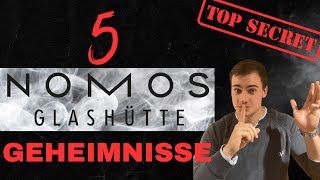 Nomos Glashütte: 5 Geheimnisse hinter der Uhrenmarke