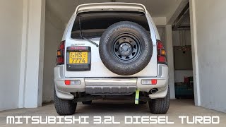 MITSUBISHI PAJERO 3.2L 4M41 TURBO BACK PERFORMANCE EXHAUST | WICKEDEP RACING