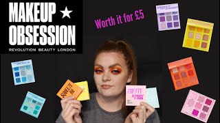 NEW MAKE UP OBSESSIONS MINI PALETTES - TUTORIAL AND FIRST IMPRESSIONS - ARE THEY WORTH IT?