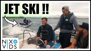 Crazy Boat Video out on the Solent. Jet ski fails and Being Towed behind a Boat!