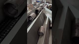 Chamfering machine automatic loading #machine #lathe #cnc