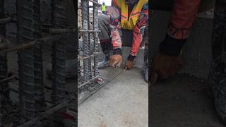 Marking column boundary #shorts #construction #building #civilengineering