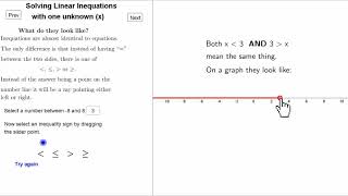 3 What are linear inequations   Video