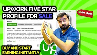 Upwork 5 star profile is for sale | Start online earning instantly | The HMH Show