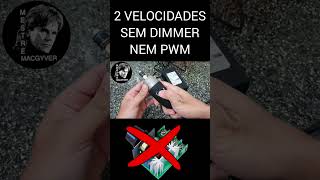 #shorts COMO FAZER CONTROLE DE VELOCIDADE CASEIRO MICRO RETIFICA CASEIRA SEM DIMMER NEM PWM CHAVE 3