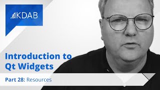 Introduction to Qt Widgets (Part 28) - Resources