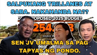 TRILLANES UMIINIT NA VS VP SARA. SEN JV UMALMA SA PAG TAPYAS NG PONDO NG AFP??